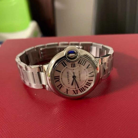 Cartier Blue Balloon Women\'s Watch Mechanical